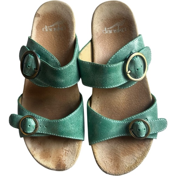 Dansko Shoes - Dansko seafoam green open clogs Sz 37 (US 6)